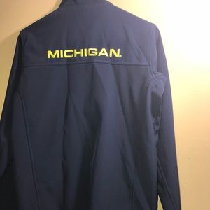 Small Michigan UM Wolverine warm Jacket Great